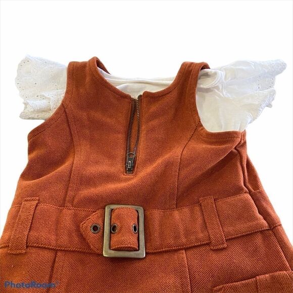 Genuine Kids By Oshkosh Rust Jumper & Top 18 Month - Picture 7 of 10
